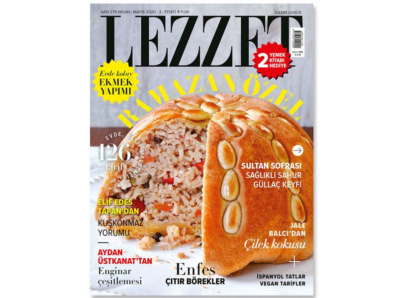 Lezzet Dergisi'nin Nisan-Mayıs Sayısı Çıktı!